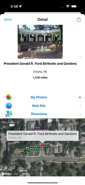 Places of our Presidents screenshot 3