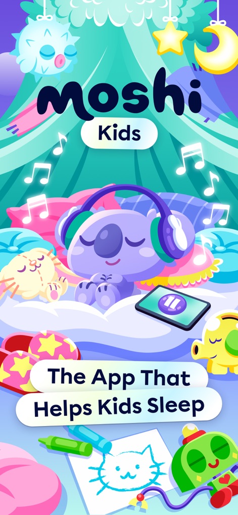 Moshi Kids: Sleep, Relax, Play - Books App | MWM