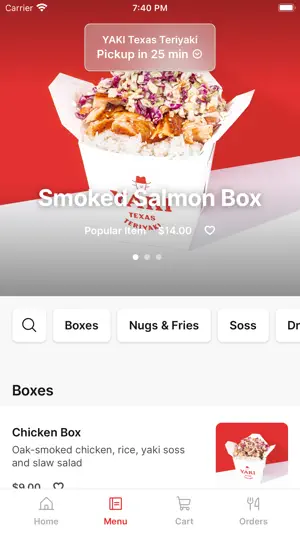 Yaki Texas Teriyaki screenshot 2
