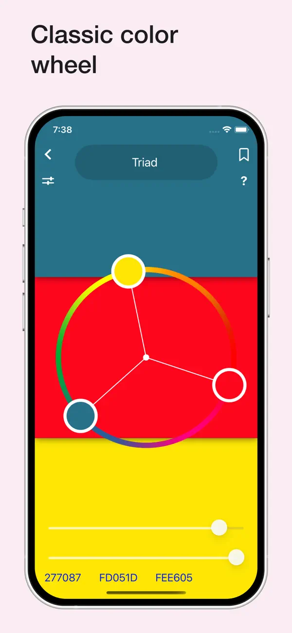 #2. Color Wheel (iOS) Door: Roman Sevastyanov