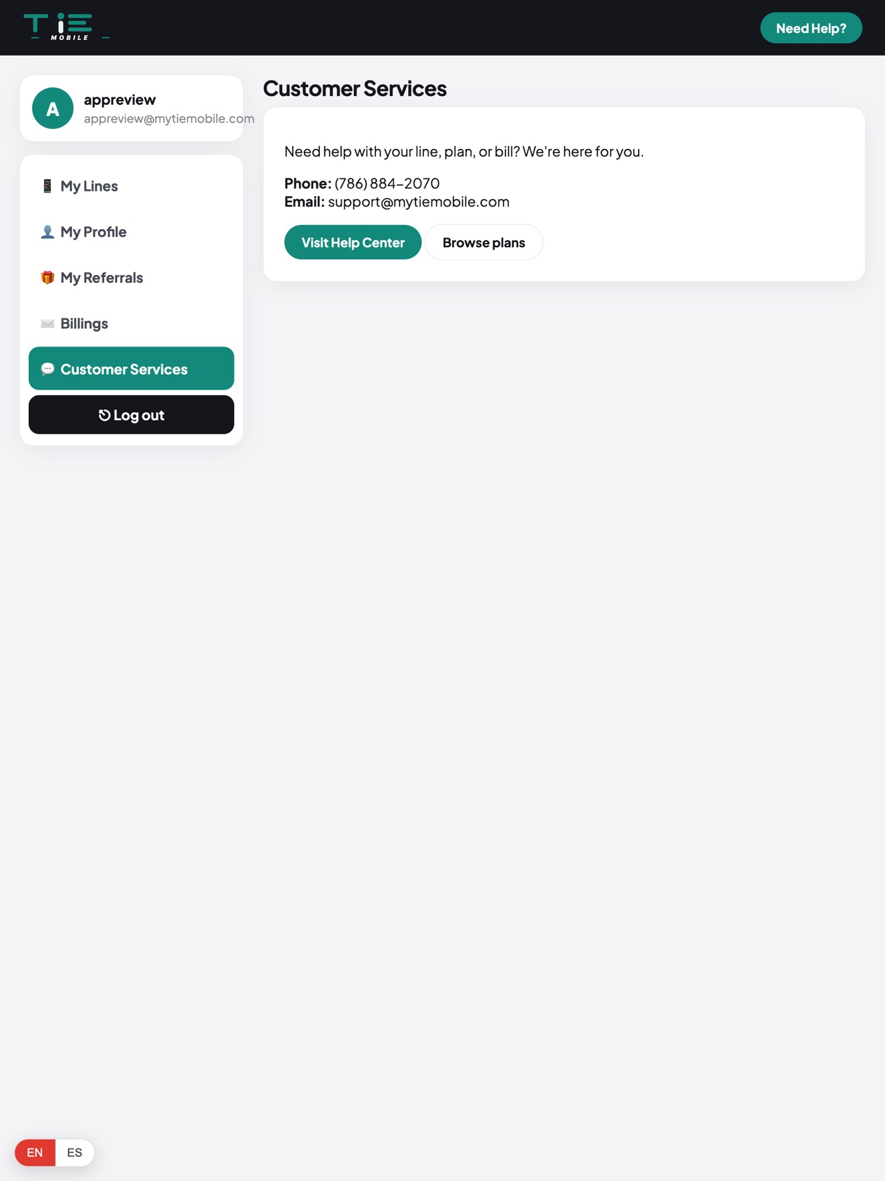 Screenshot 10 of TIE Mobile Wireless