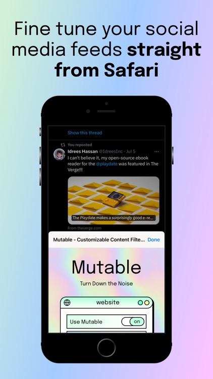 Mutable for Safari screenshot-3