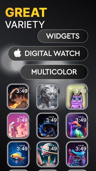 Watch Faces Gallery - Widgets Screenshot