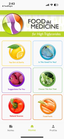 High Triglycerides iPhone screenshot