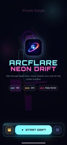 Neon Drift: Arcflare Screenshot 1 of 10