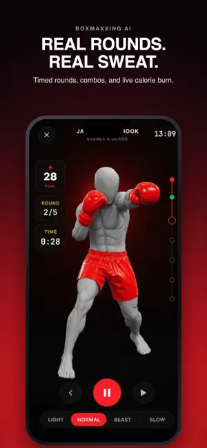 BoxMaxxing: AI Boxing Workout screenshot 2
