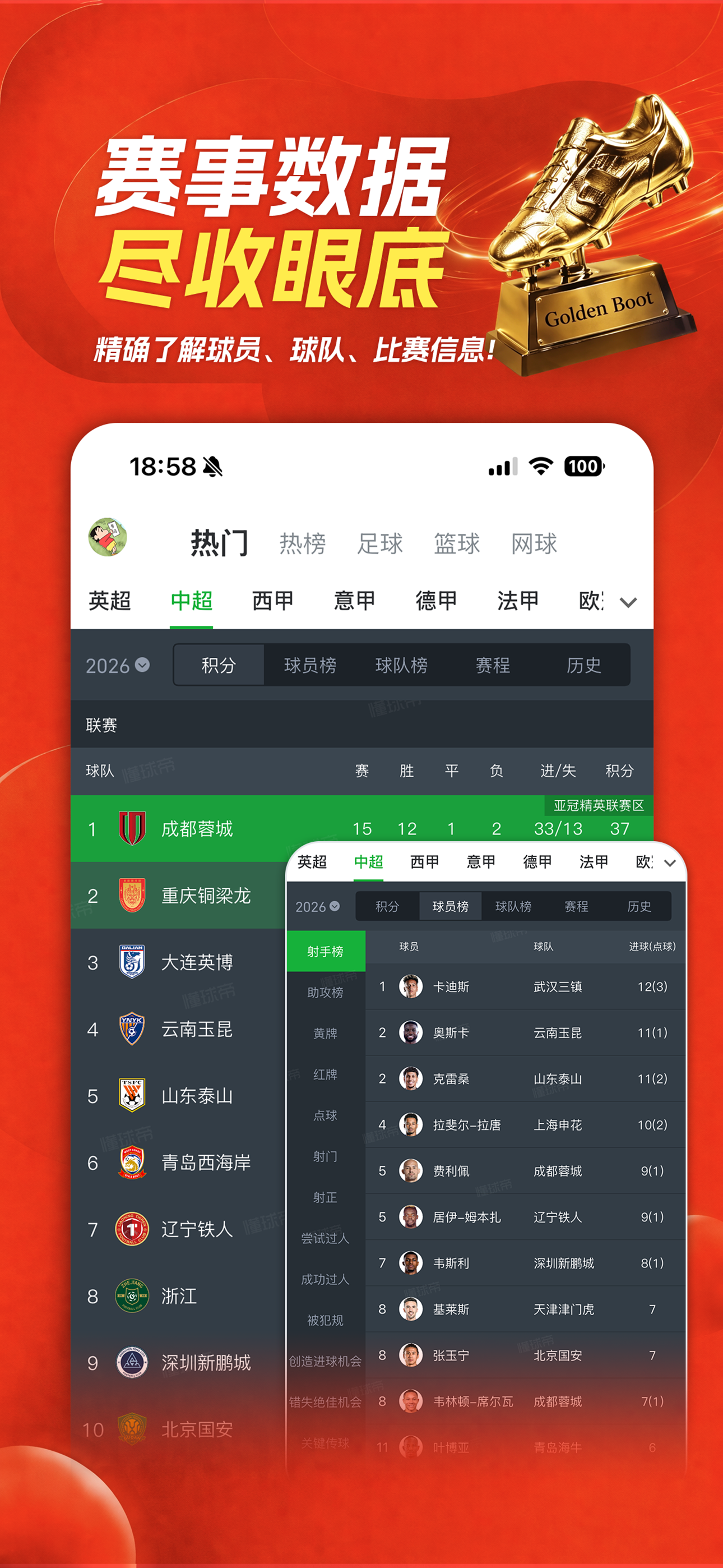 懂球帝 - 球迷优选 · 大赛标配 screenshot 4