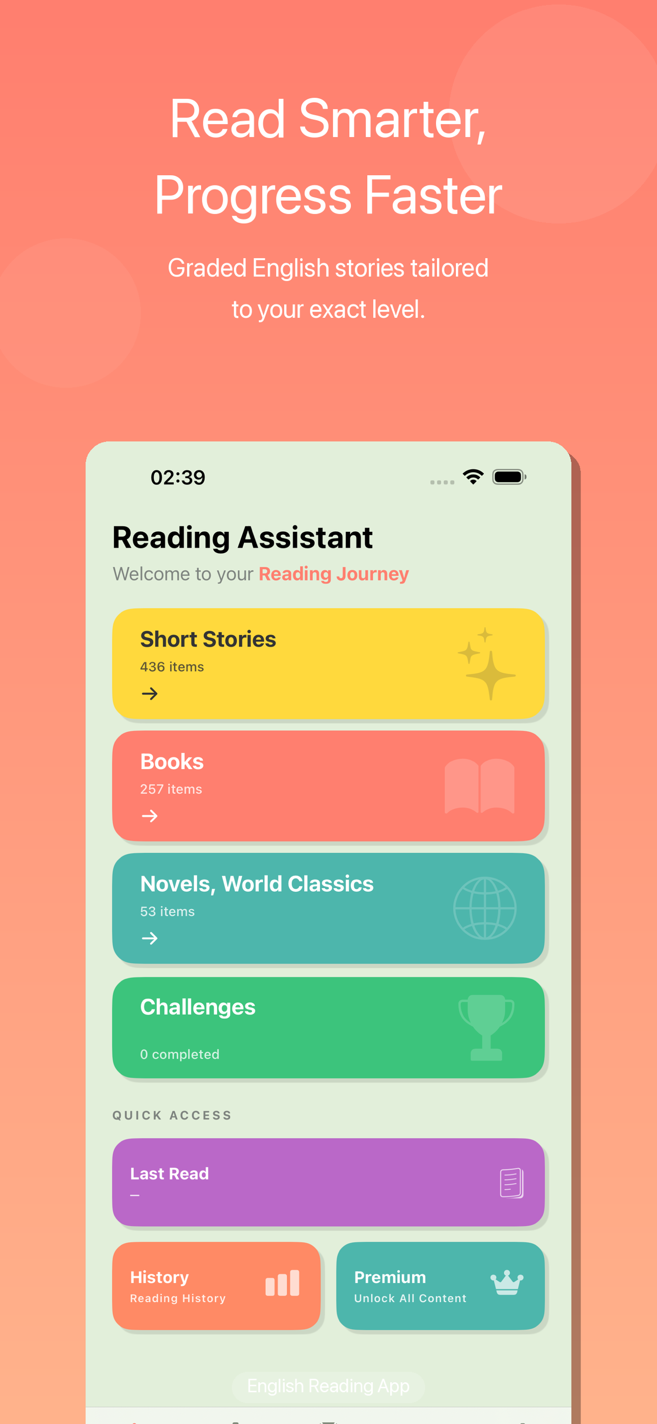 English Reading & Vocabulary