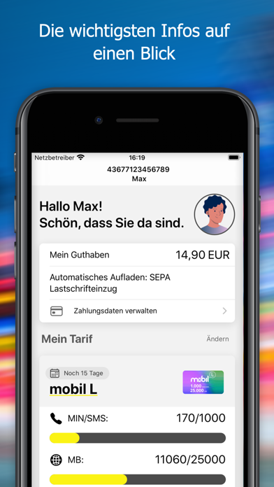 Raiffeisen Mobil Screenshot