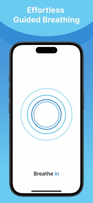 Breathing Exercise BreathInU screenshot 3