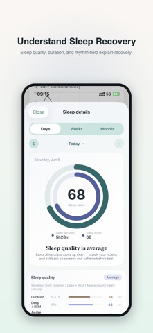 HeartStress: HRV & Heart Rate iPhone screenshot