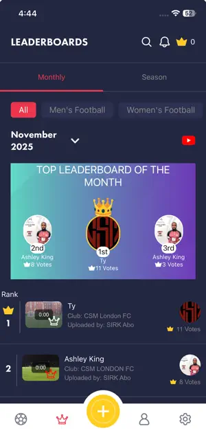 MyNetGoals screenshot 2