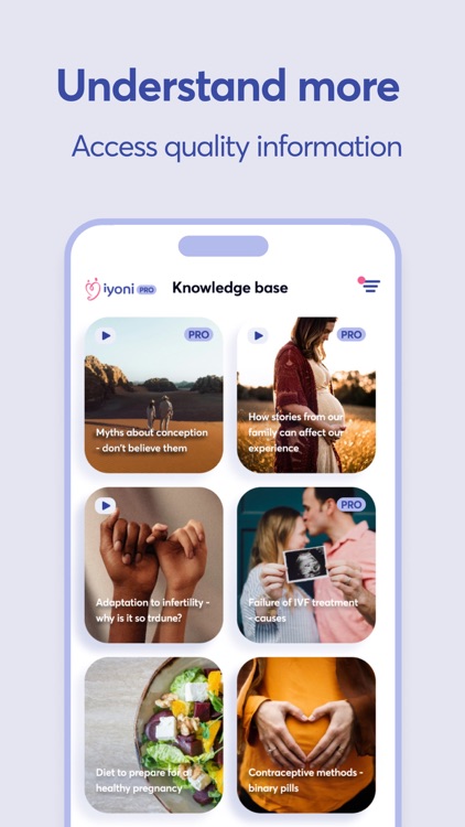 iYoni: Track Fertility & Cycle screenshot-7