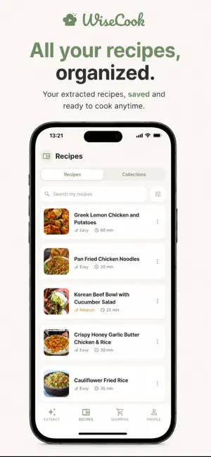 WiseCook: Video to Recipe screenshot 2