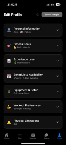 FitWithAI Screenshot 6 of 6