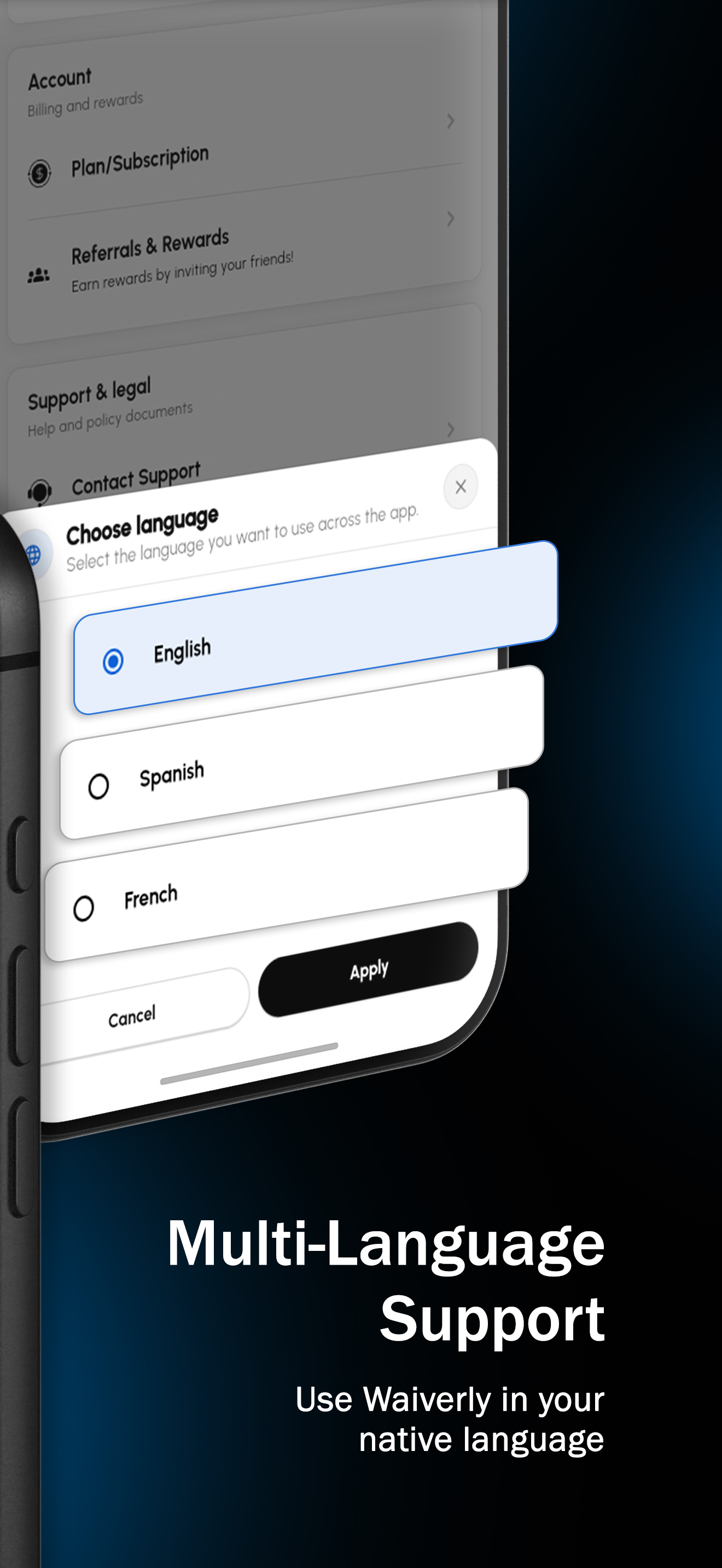 Waiverly screenshot 8