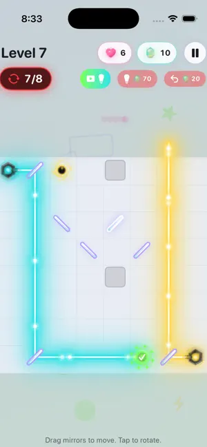 Laser Maze: Mirror Puzzle screenshot 2