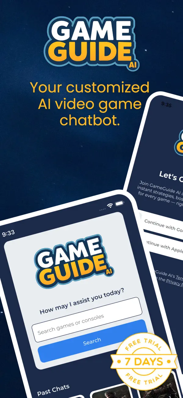 #1. GameGuide AI (iOS) Ved: DualMind AI, LLC
