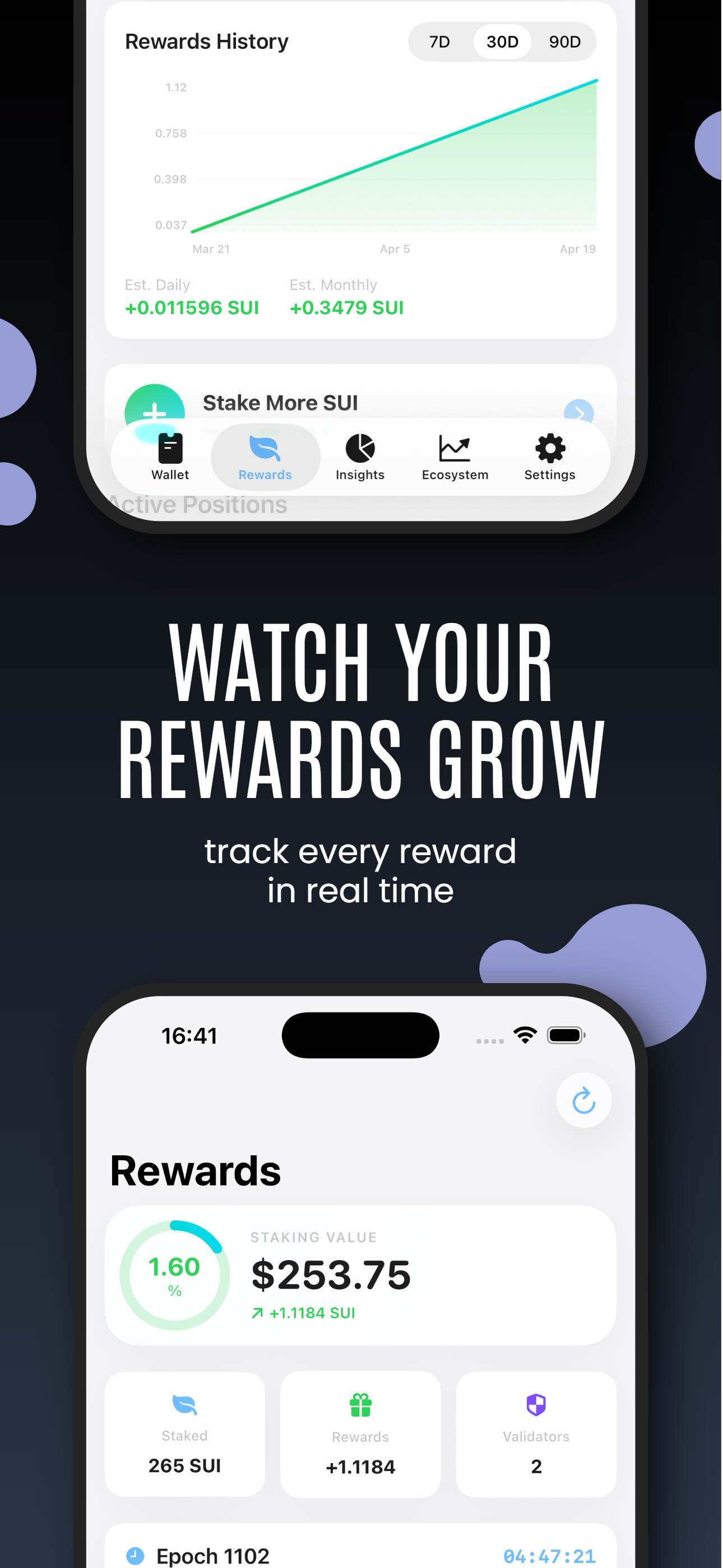 Sui Wallet - Staking & DeFi