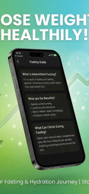 FastingTracker: Weight & Water screenshot 1