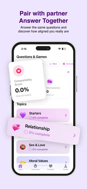 Couplee - Couple Fun screenshot 2