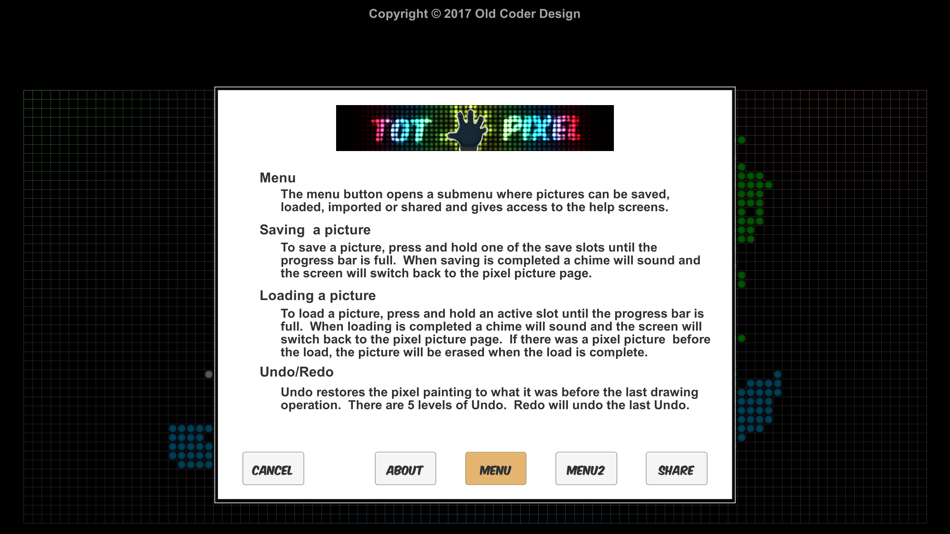 #6. Tot Pixel (iOS) By: Old Coder Design