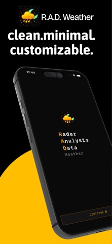 RAD Weather: Honest Forecast screenshot