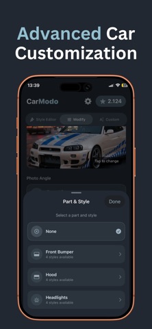 AI Car Modification - CarModo Screenshot 7 of 10