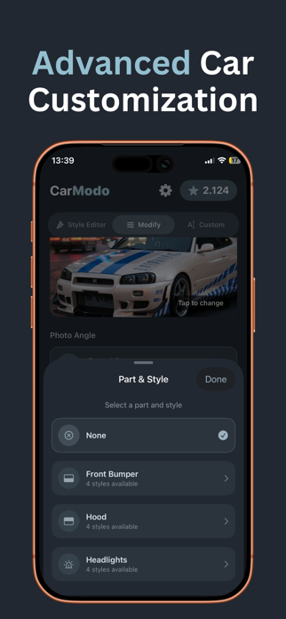 AI Car Modification - CarModo Screenshot 7 of 10