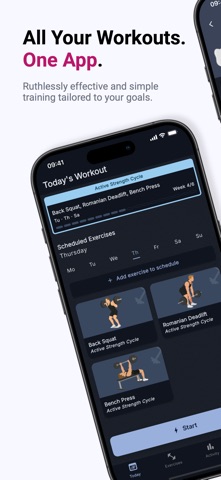 AlgoGain - Gym Workout Planner Screenshot 1 of 9