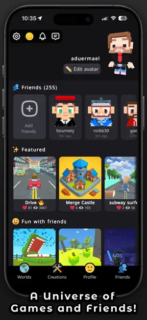 Blip: Play+Create with Friends screenshot 1