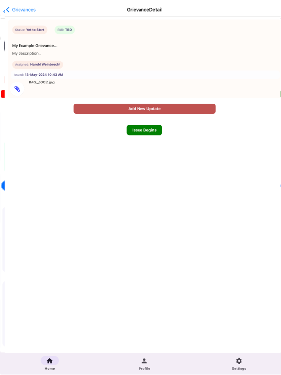 Vote Vocal iPad screenshot 4 - Social Networking app