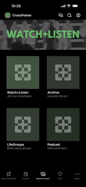 CrossPointe Church screenshot 3