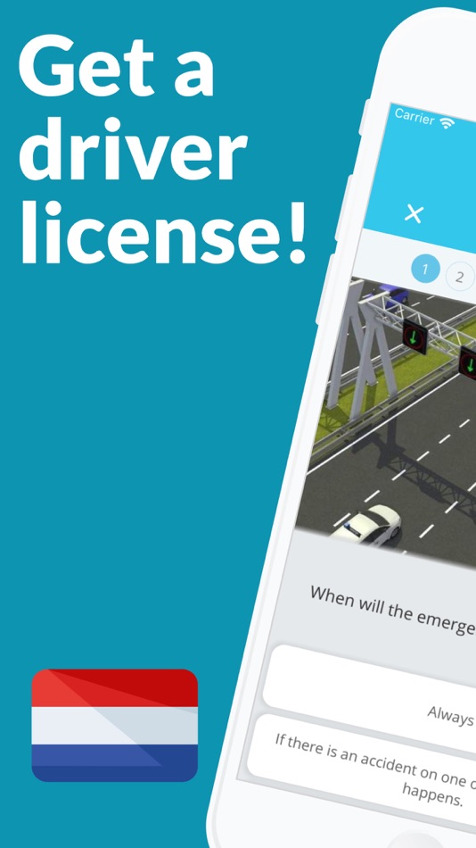 #1. Car Driving: CBR Rijbewijs App (iOS) Ved: Andrii Oliinyk