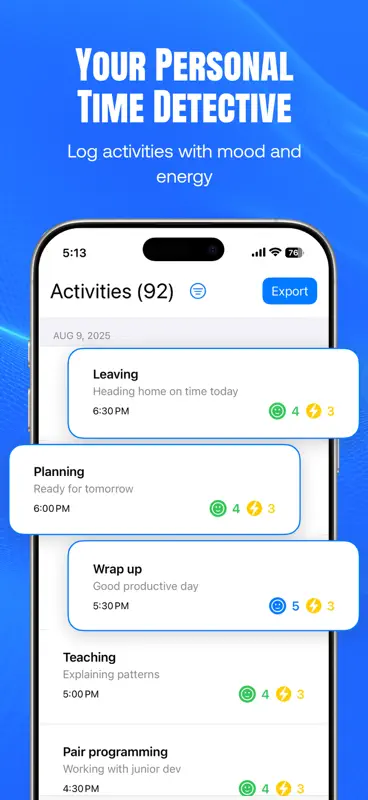 TimeAudit™ screenshot 3 of 6