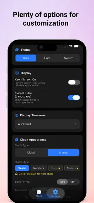 Market hours,fx Sessions Clock screenshot 4