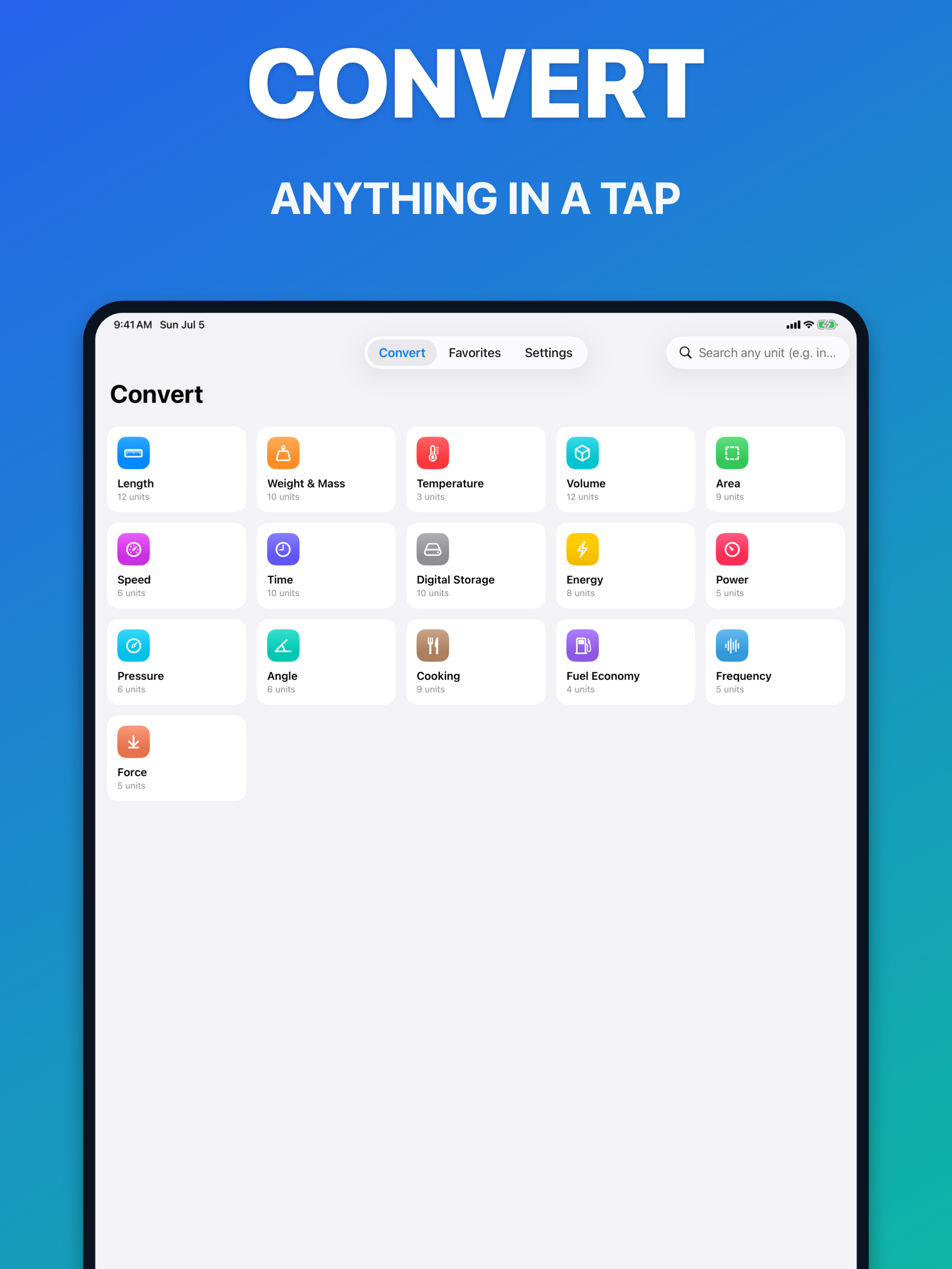 Unit Converter Plus: UniCo screenshot 7
