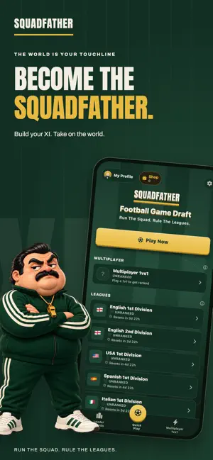 Squadfather: Soccer Game screenshot 1