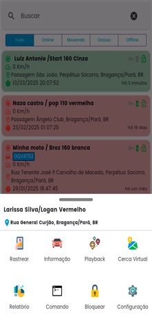 Oliveira Rastreamento screenshot