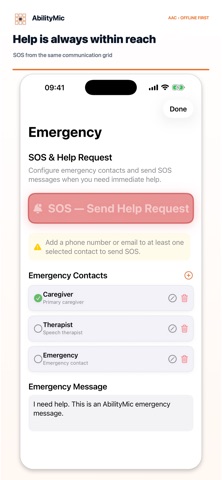 AbilityMic: AAC Speech App screenshot