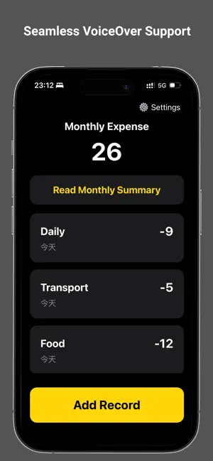 Accessibility Ledger screenshot 1