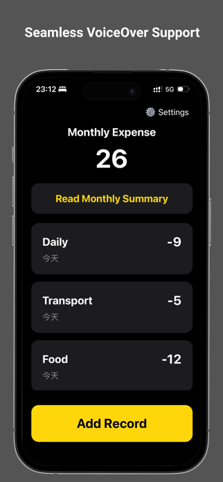 Accessibility Ledger Screenshot 1 of 4