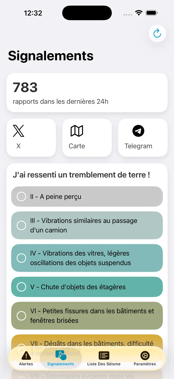 Screenshot #3 pour Détecteur de Séisme