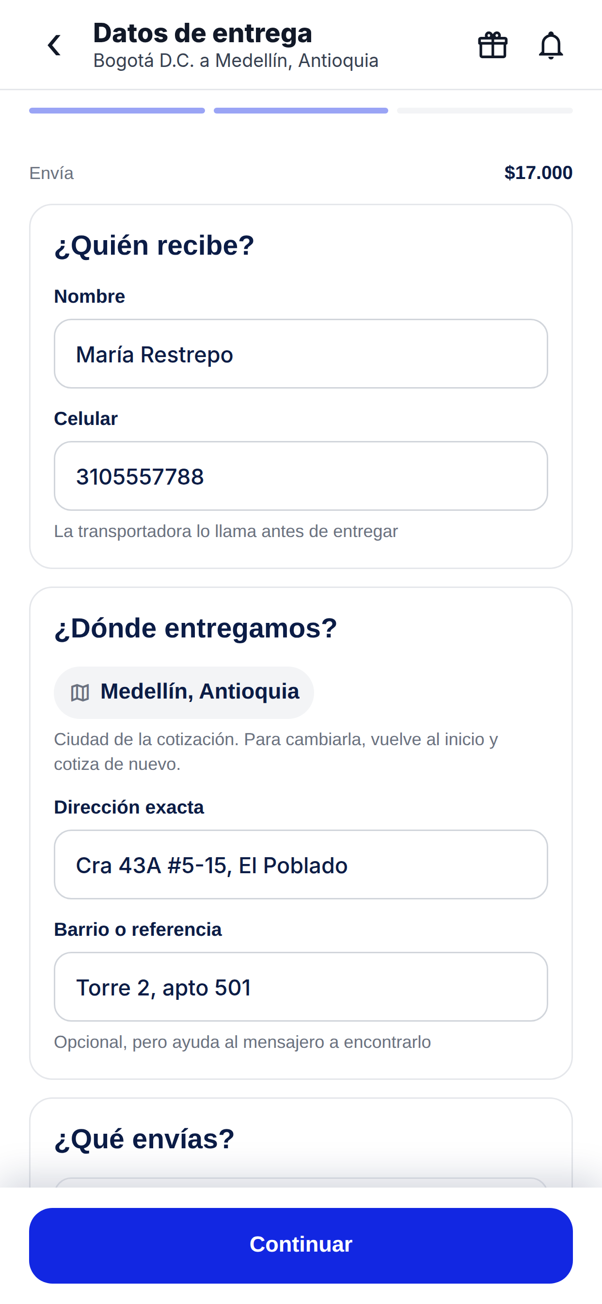 Solo Envíos screenshot 3