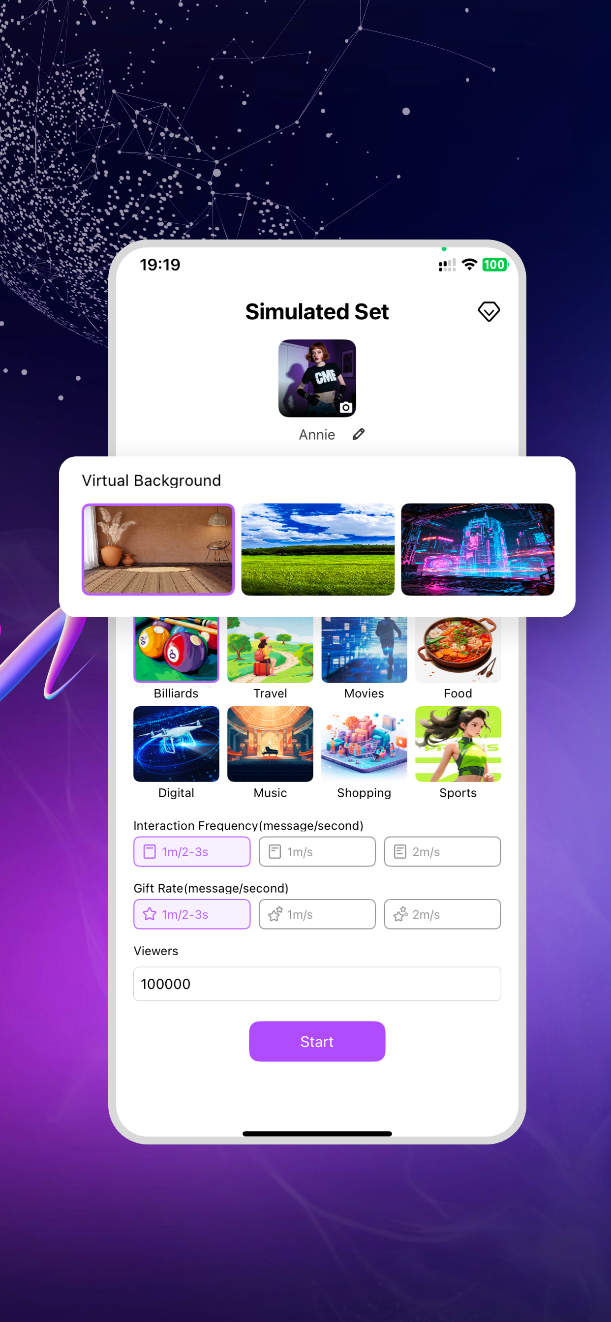 MockLive-A live simulator screenshot 5