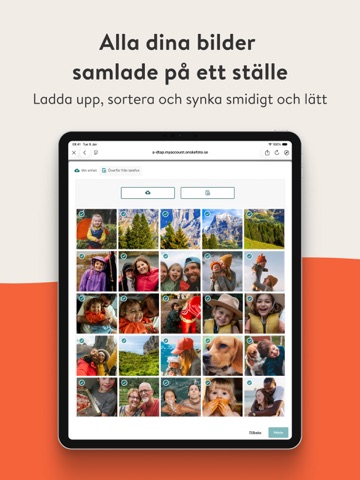 Önskefoto: fotoböcker & bilder iPad screenshot 5