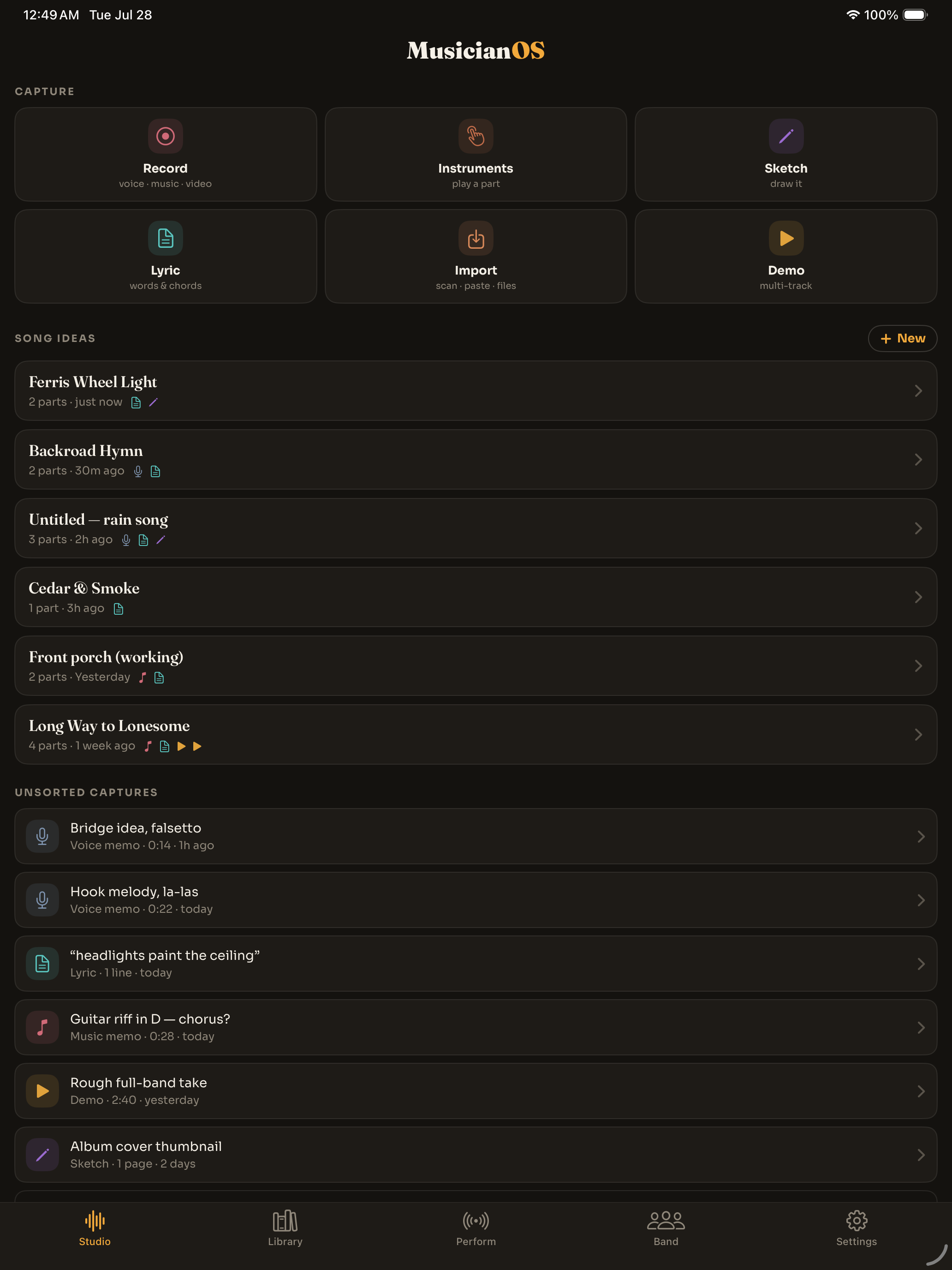 MusicianOS screenshot 11