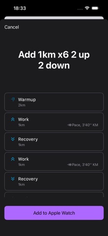 Run: Interval Planner Screenshot 2 of 3