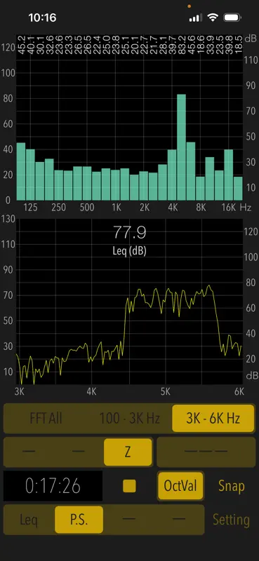 Sound Level Analyzer PRO screenshot 9 of 10