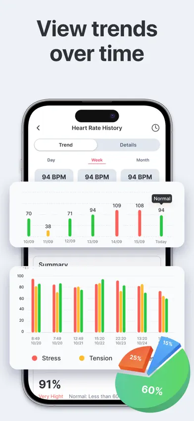 Heart Rate Monitor - Pulse HRV screenshot 5